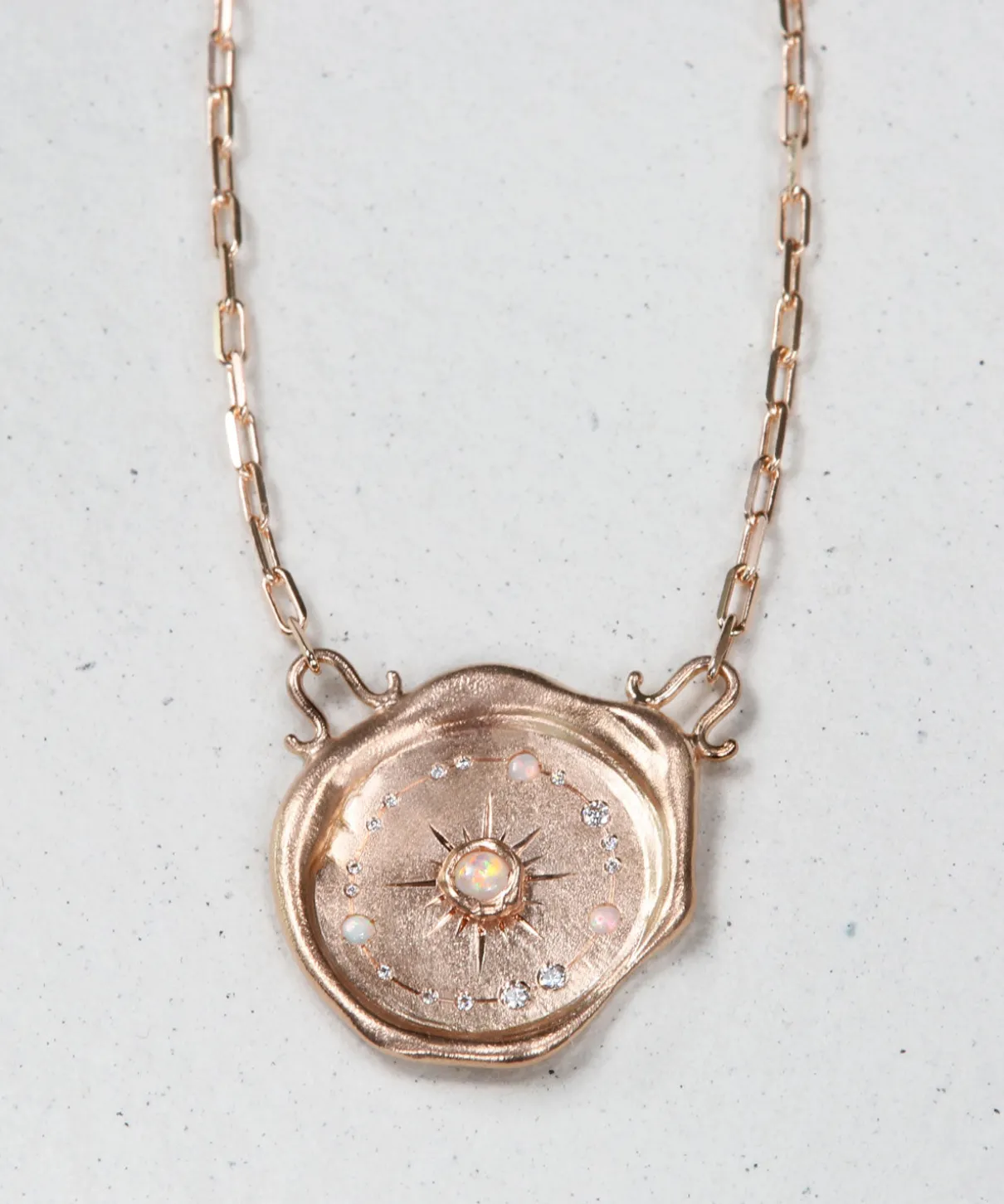 Celestial Sun Dial Necklace