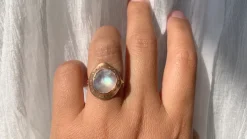 Cloud And Moon Ring