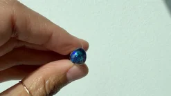 Cosmic Light Black Opal Ring Stone 3