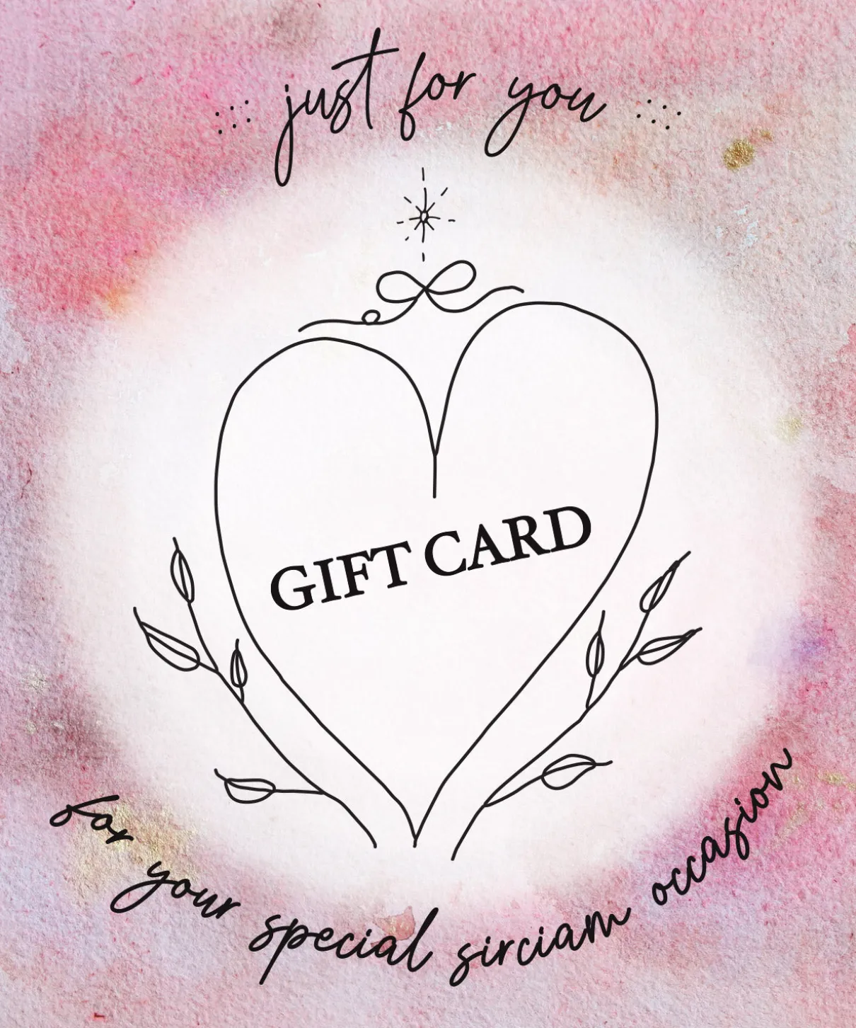 Digital Gift Certificate