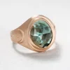 Double Moon Signet Ring