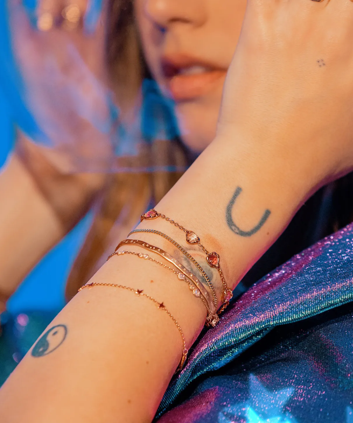 Goddess of All That Is Pink Bracelet