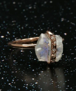Healing Moonstone Ring
