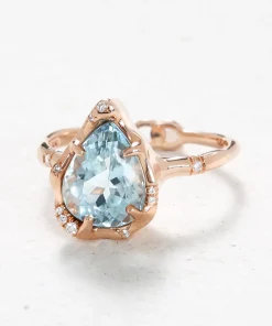 Infinite Love Aquamarine Ring