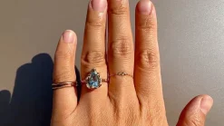 Infinite Love Aquamarine Ring