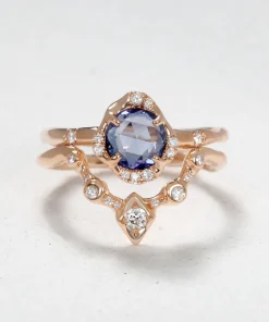 Infinite Love Blue Sapphire and Ethereal Stack