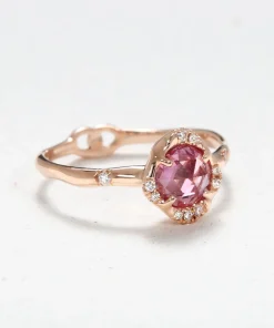 Infinite Love Pink Sapphire Ring