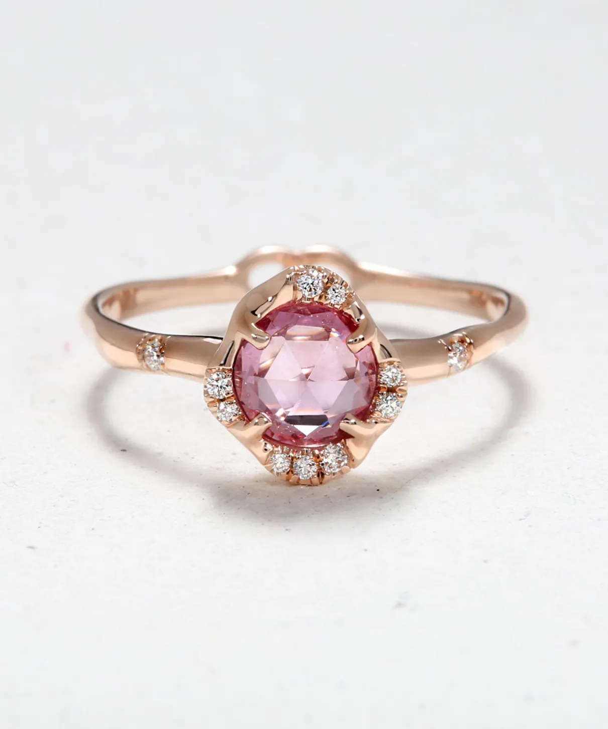 Infinite Love Pink Sapphire Ring