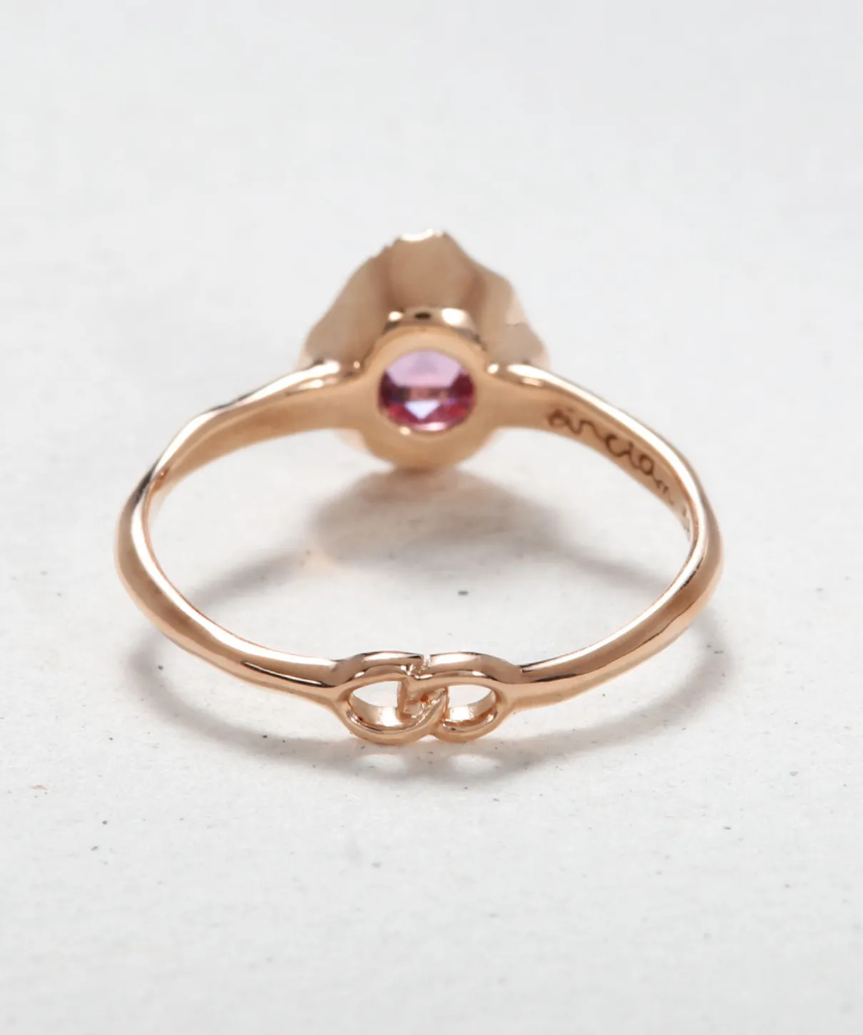 Infinite Love Pink Sapphire Ring