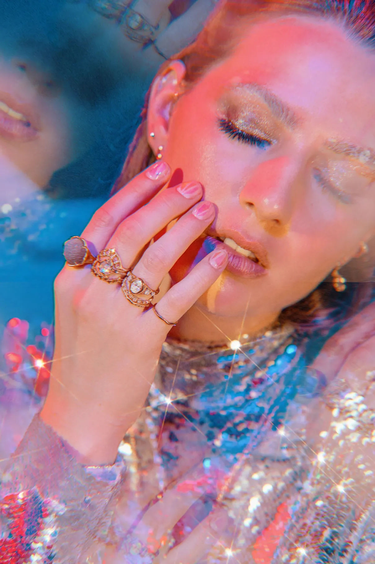La Fleur del Lune Ring