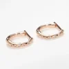 Melted Hoop Earrings