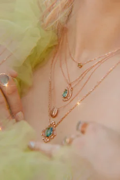 Moon And Stars Necklace