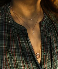 Moon And Stars Necklace