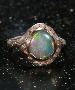 My Sunshine Galactic Sky Opal Ring
