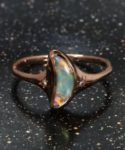 Nana Moon Dream State Flash Opal Ring