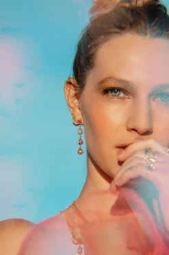 Of The Pinks Dangle Drop Earring
