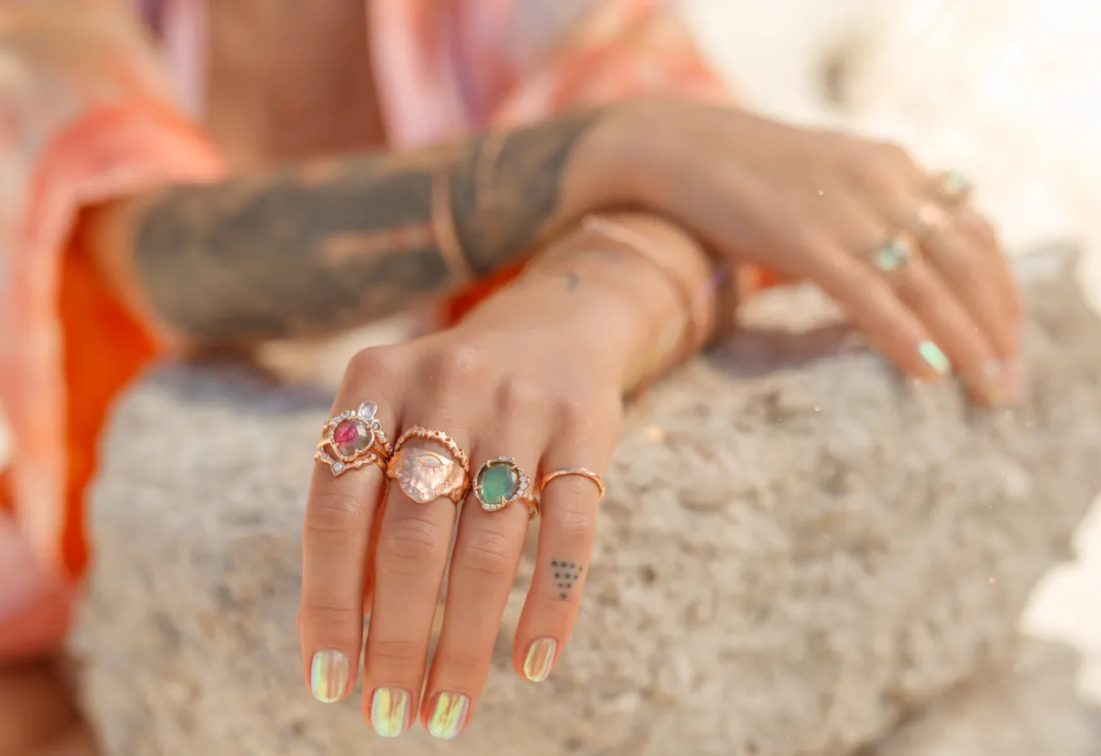 Our Cosmic Garland Ring