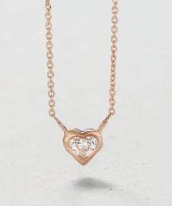 Our Diamond Heart Necklace