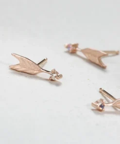 Quilted Arrow Stud