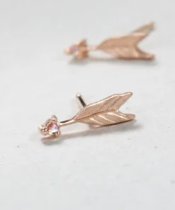Quilted Arrow Stud