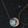 Rainbow Moon Phase Necklace