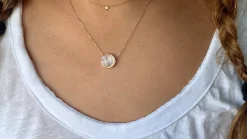 Rainbow Moon Phase Necklace