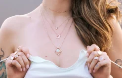 Rose Cut Diamond Choker