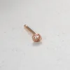 Rose Cut Diamond Stud