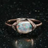 Seeing Eye Galactic Sparkle Opal Ring