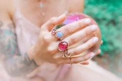 Shimmering Moon Ring