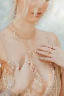 Song of Saturn Necklace
