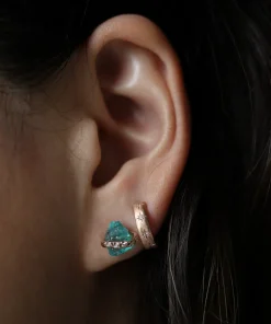Star Hoop Earrings