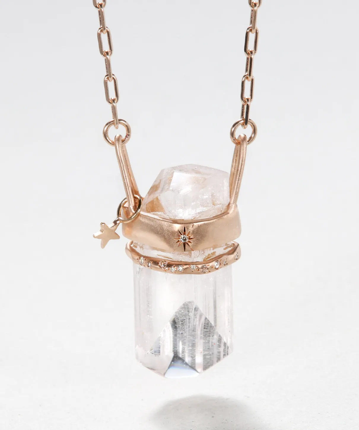 Starlight Star Bright Healing Crystal Necklace