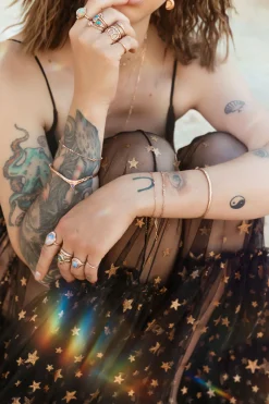 Tiny Opal Constellation Bracelet