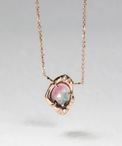Tourmaline Sliver Necklace